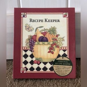 Recipe Keeper Binder